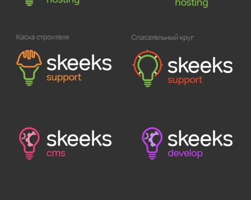 Новые лого различных собственных сервисов