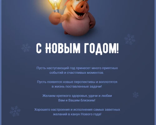 С Новым 2019 годом!